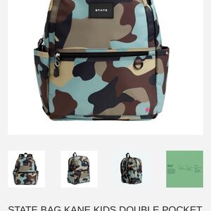 STATE BAG KANE DOUBLE POCKET LARGE 9+